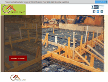 Tablet Screenshot of georgelopezcustomhomes.com